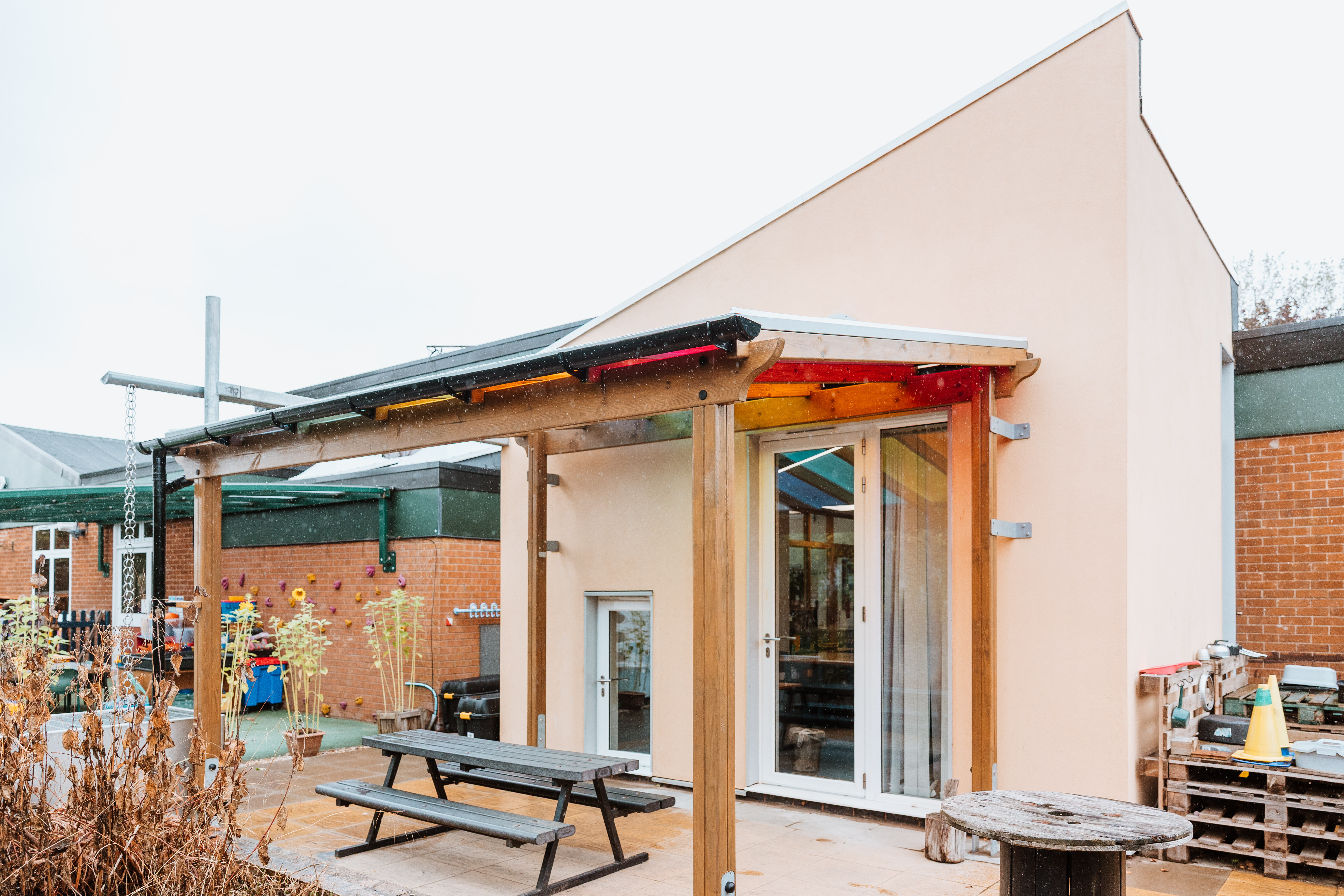 Classroom extension at Longden CE Primary School, Shropshire