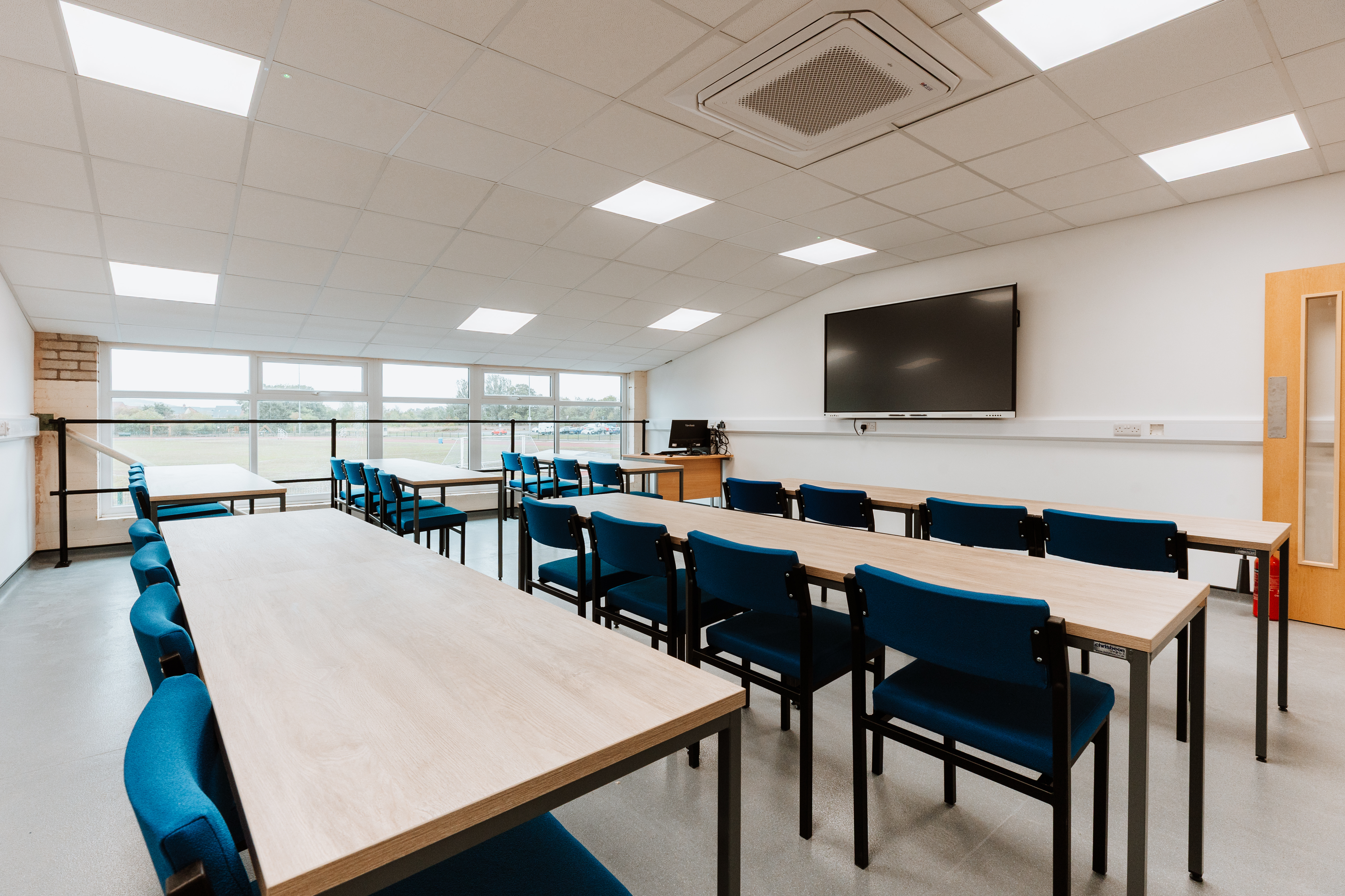 New mezzanine teaching space at Shrewsbury Colleges Group