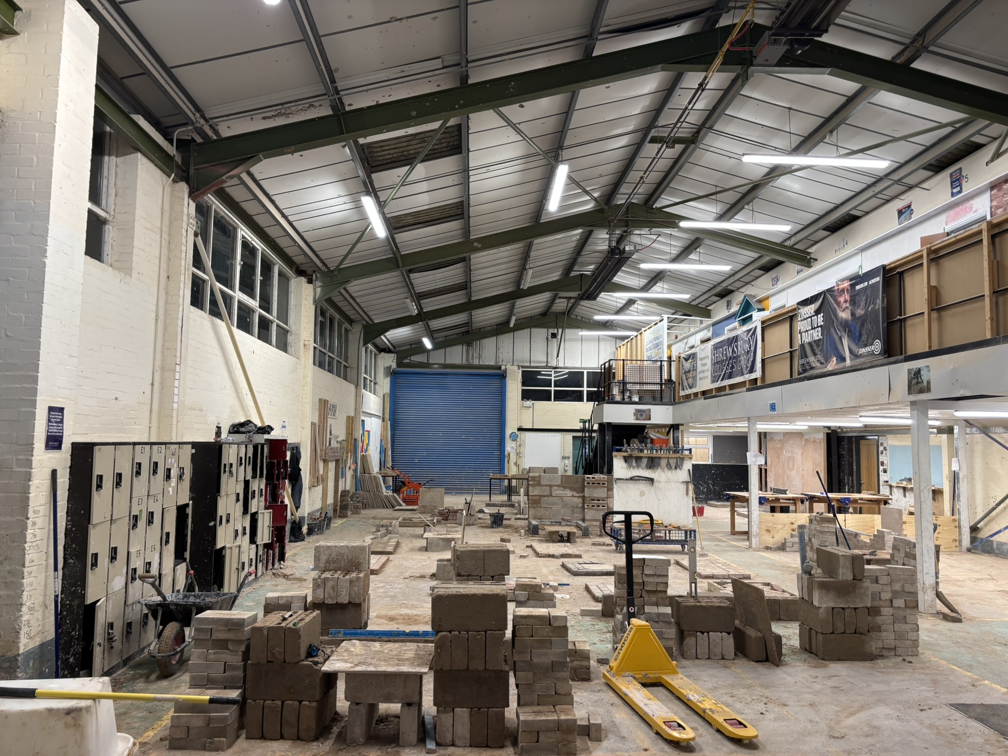 Before - Additional teaching space, Shrewsbury, Shropshire