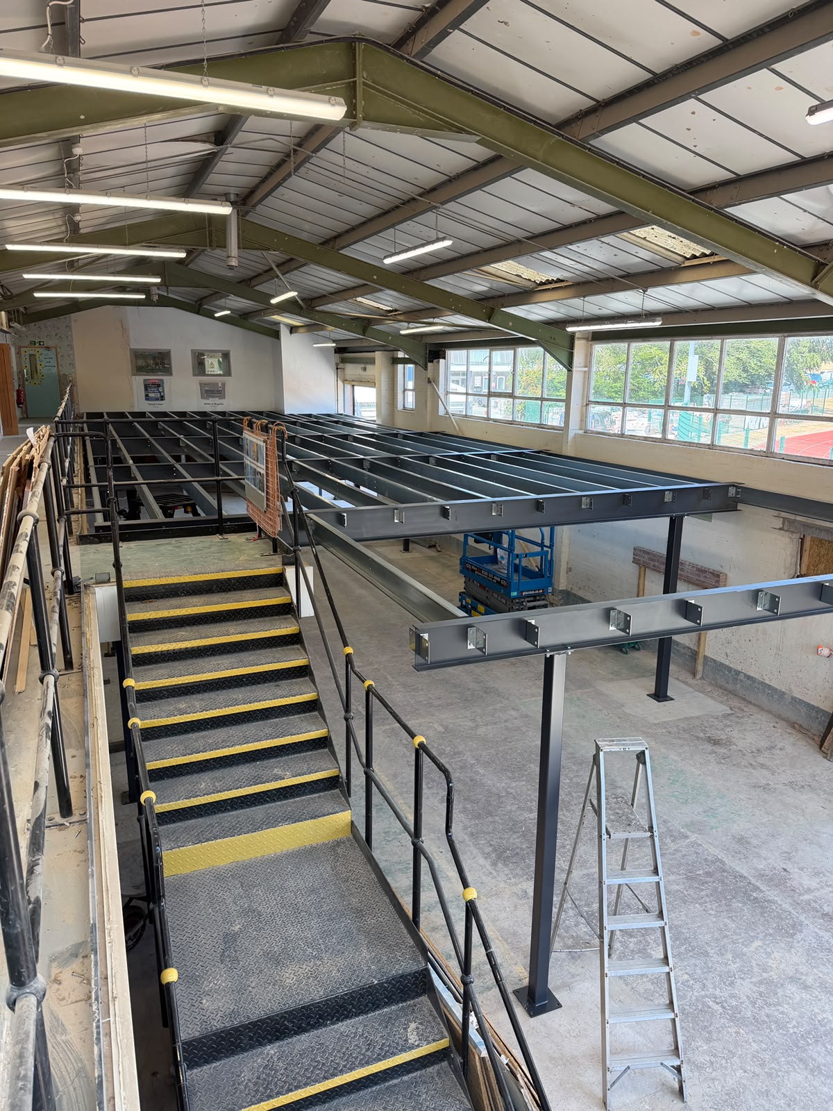 During - Additional teaching space, Shrewsbury, Shropshire