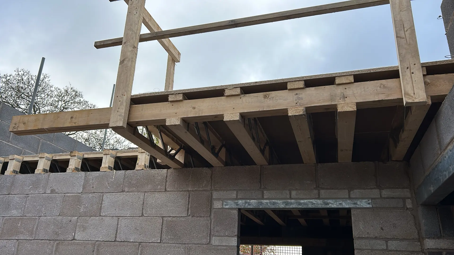 First floor joists - Ashfield - 4-bed detached new build, Church Stretton