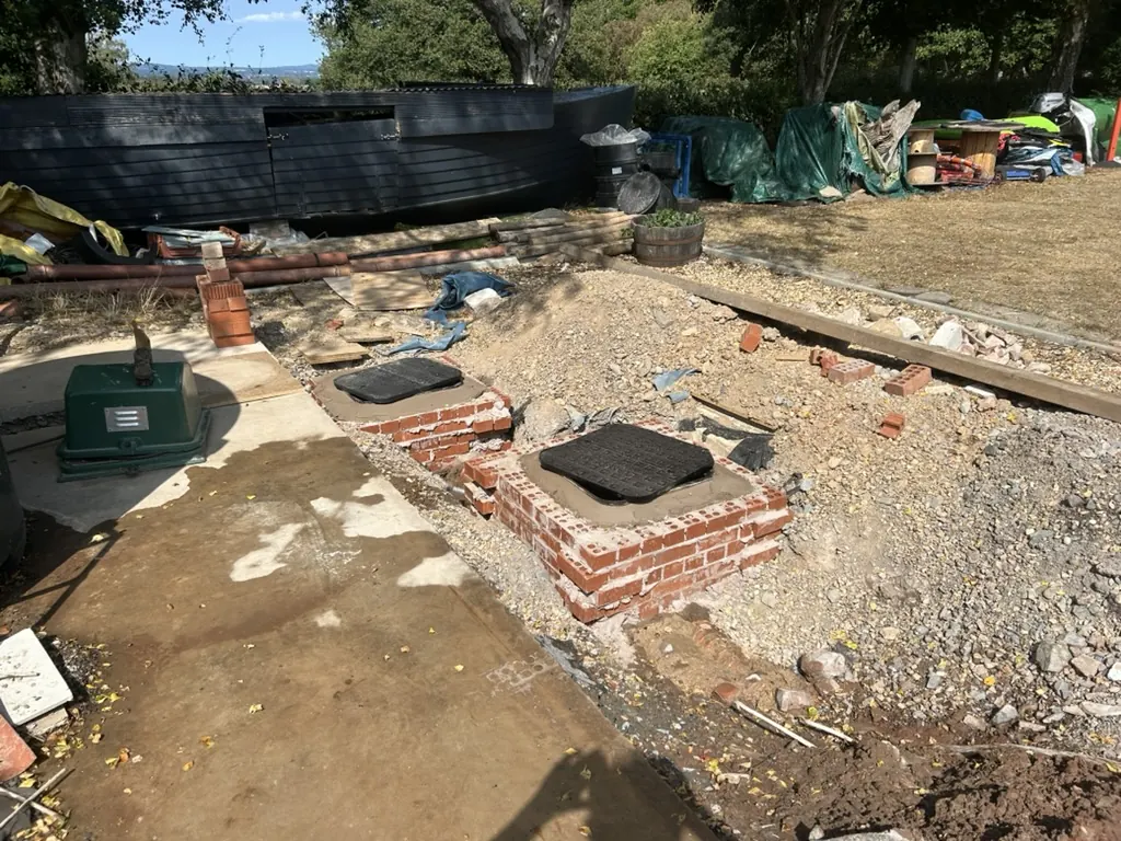 Manhole covers fitted - Kitchen extension - A Kitchen extension in Lyth Hill