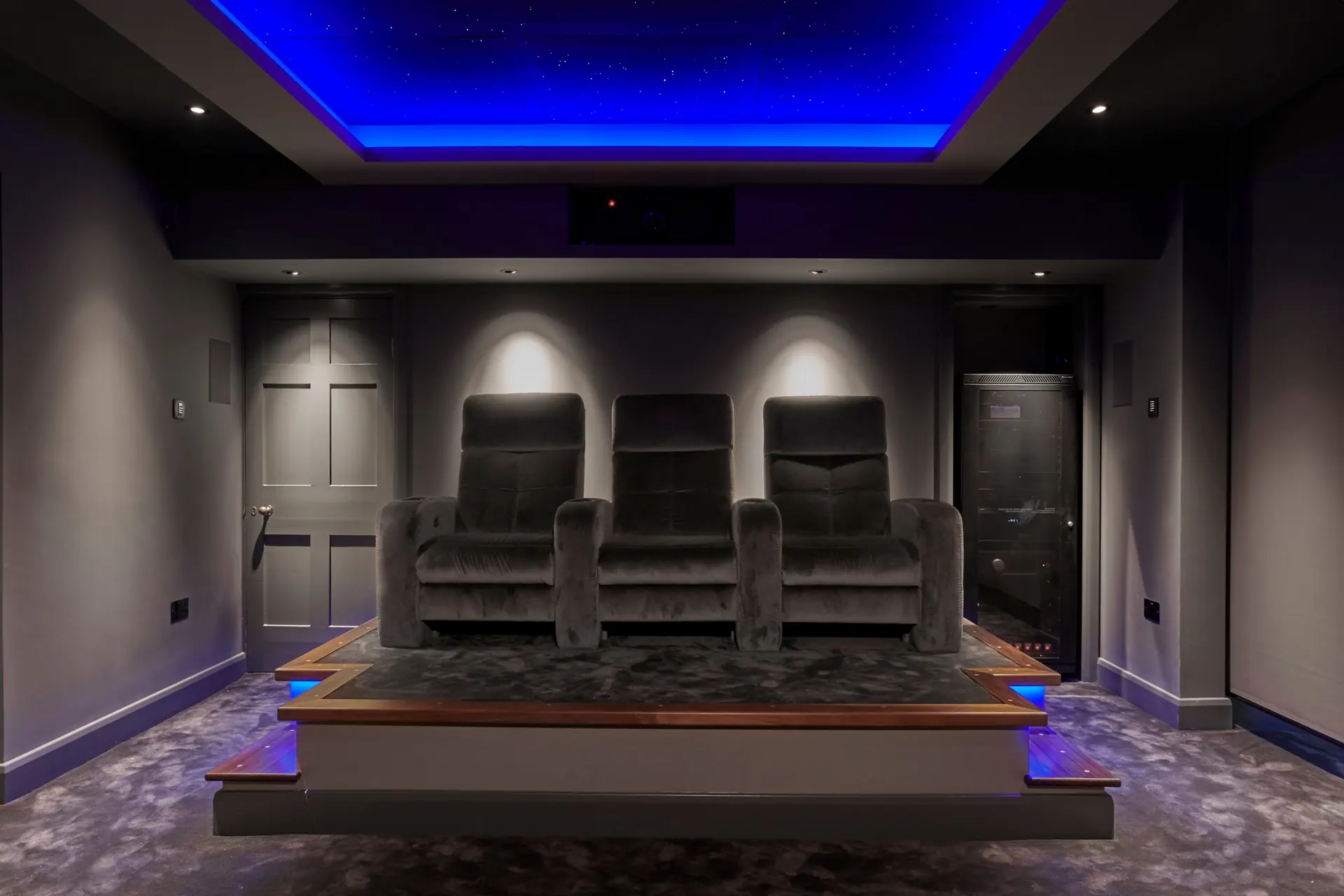 Seating front - Cinema Room - Private cinema room in Newport