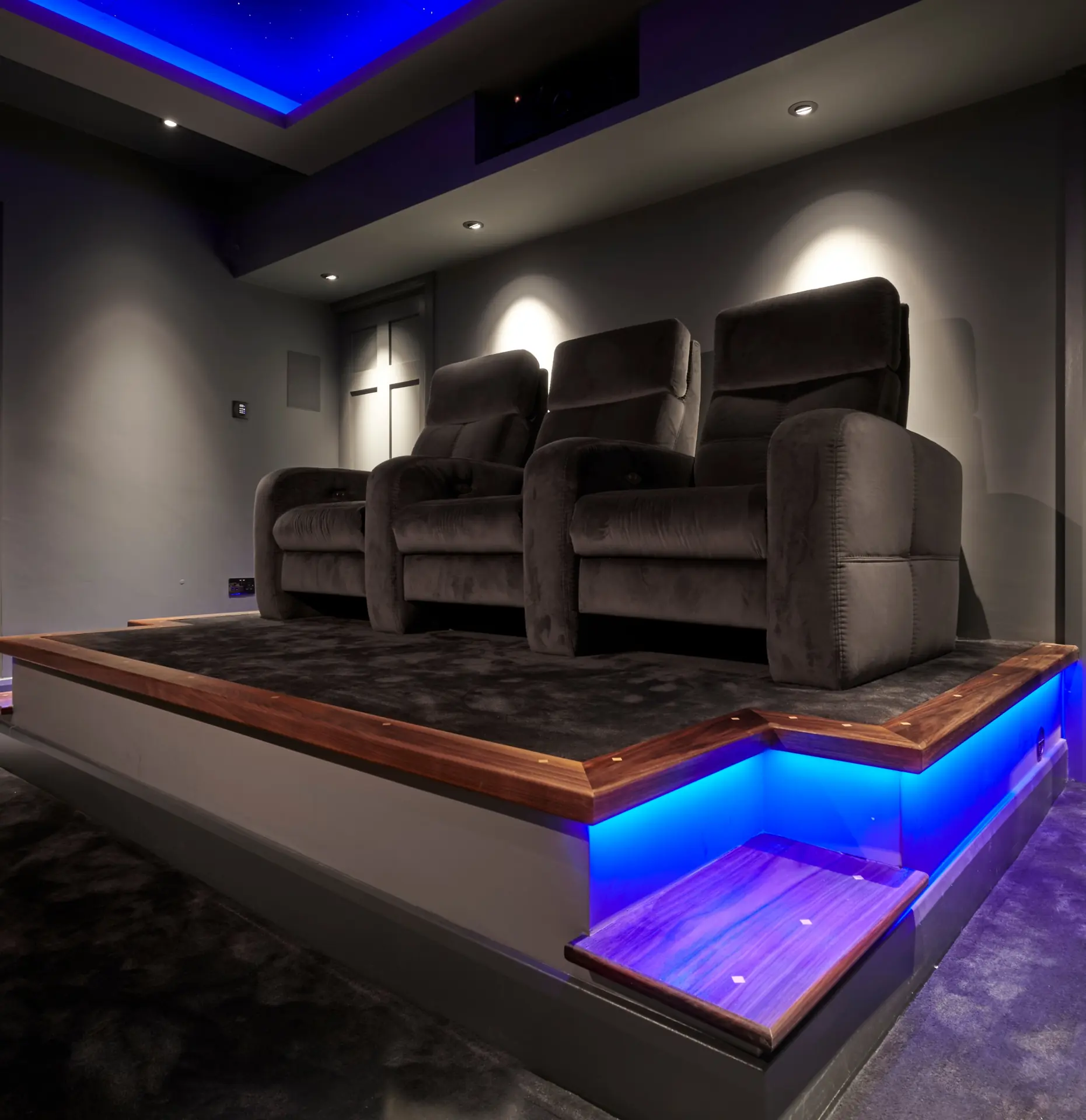 Seating angle - Cinema Room - Private cinema room in Newport
