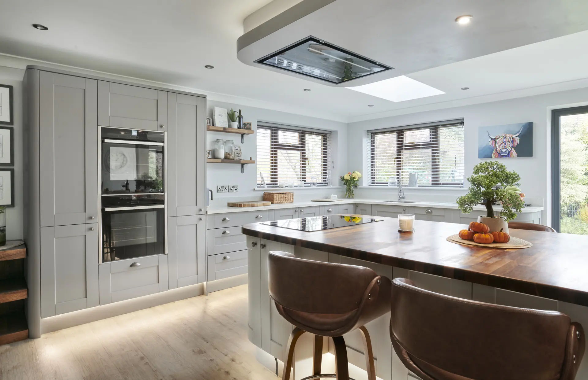 Island and ovens - Kitchen extension and remodel, Wem, Shropshire