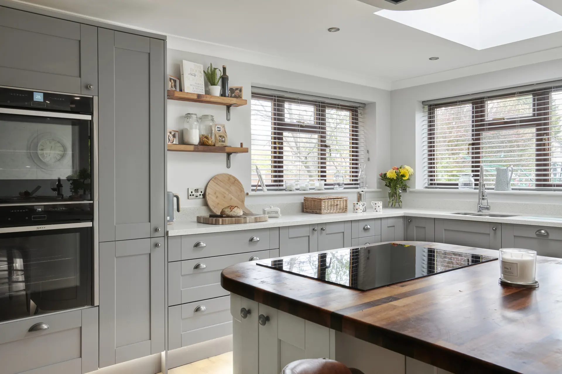 Worktop and shelves - Kitchen extension and remodel, Wem, Shropshire