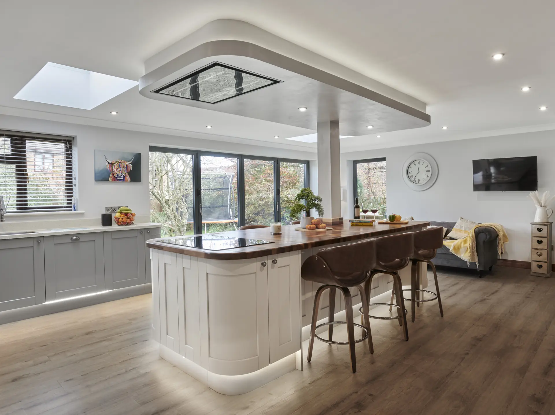 Island corner - Kitchen extension and remodel, Wem, Shropshire